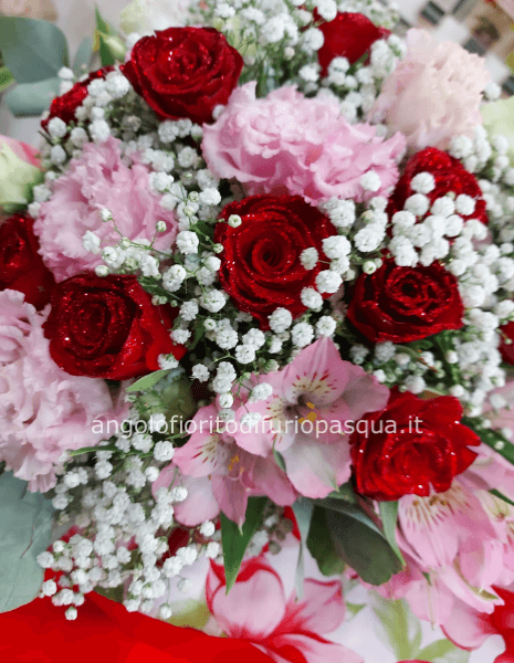 bouquet pink d&acute;amore 